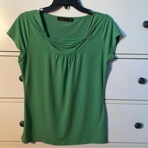 The Limited Women’s Green Short Sleeve Blouse, medium